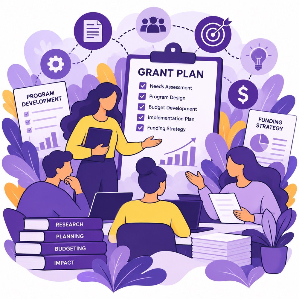 Illustration of grant readiness and program planning